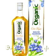 Масло льняное холодного отжима "Organic Altay" / 500 мл