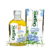 Масло льняное холодного отжима "Organic Altay" / 100 мл