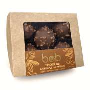 Трюфели из молочного кешью-шоколада (raw / vegan) "Bob" / 5 шт