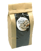 Кунжут чёрный нешлифованный, семена "Premium" Индия / 1 кг