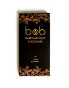 Шоколад тёмный фундучный (raw / vegan) "Bob" / 50 г
