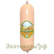 Колбаса вегетарианская (постная) Сочная деликатесная докторская "Высший Вкус" / 400 г