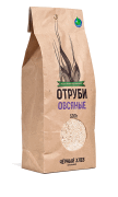 Отруби овсяные БИО "Чёрный Хлеб" / 500 г