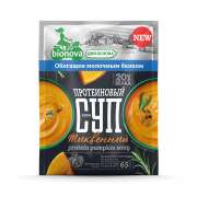 Протеиновый крем-суп быстрого приготовления Тыквенный "Bionova" / 7шт х 20 г