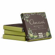 Шоколад тёмный с маслом бергамота (vegan) "Amavi" / 70 г