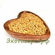 Лён белый (золотистый) семена "Василева слобода" / 1 кг