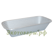 Форма литая для выпечки и расстойки (прямоугольная, узкая) (285х135х65 мм)