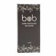 Шоколад низкоуглеводный тёмный фундучный (raw / vegan / без сахара) "Bob" / 50 г
