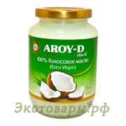 Масло кокосовое Extra Virgin (холодного отжима) "Aroy-D" Индонезия / 450 мл