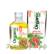 Масло из семян амаранта холодного отжима (амарантовое) "Organic Altay" / 100 мл