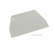 Скребок пекарский пластиковый для работы с тестом (жёсткий) SN4051 (194х127)