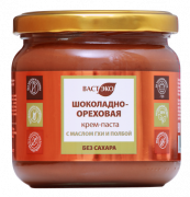 Шоколадно-ореховая десертная паста с маслом гхи (без сахара) "ВастЭко" / 360 г