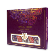 Набор конфет - трюфели с вишней и апельсиновыми цукатами (без сахара) "ПУРПУР" / 120 г