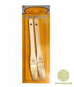 Пекарские кисти из натуральной щетины (набор 2 шт) SN41274 / 25 мм