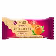 Вафли из полбы - "Абрикос" (без сахара и фруктозы) "Вастэко" / 30 г