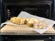 Камень для выпечки вулканический (пекарский камень) "Прямоугольный" (34х28х2) (есть скол на углу)