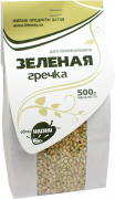Гречка зелёная (сырая) для проращивания "Образ Жизни" / 500 г