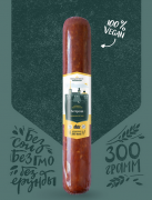 Колбаса вегетарианская (постная) верёно-копчёная "Питерская" "Высший Вкус" / 300 г