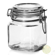 Банка стеклянная с бугельным замком "Pasabahce" / 740 мл